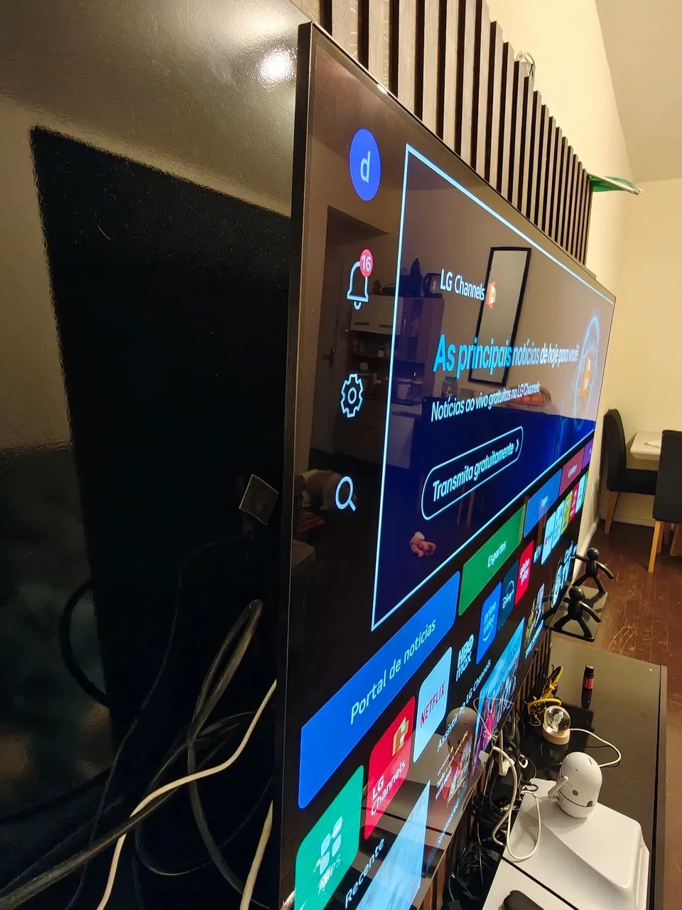 Smart tv OLED  evo 55 4k LG - Foto 3