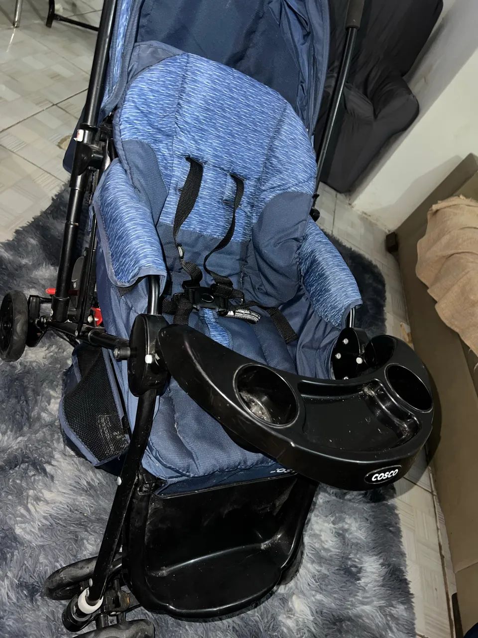 Carrinho de bebê e bebê conforto  - Foto 4