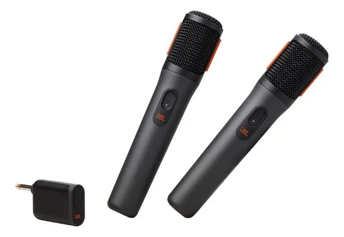 Microfone JBL Duplo Sem Fio Wireless JBL MICBR2 Karaokê Party - Novo, Lacrado, Original - Foto 3