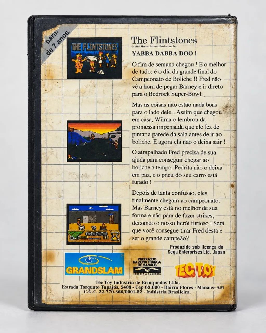 Os Flintstones Tectoy Master system - Foto 3