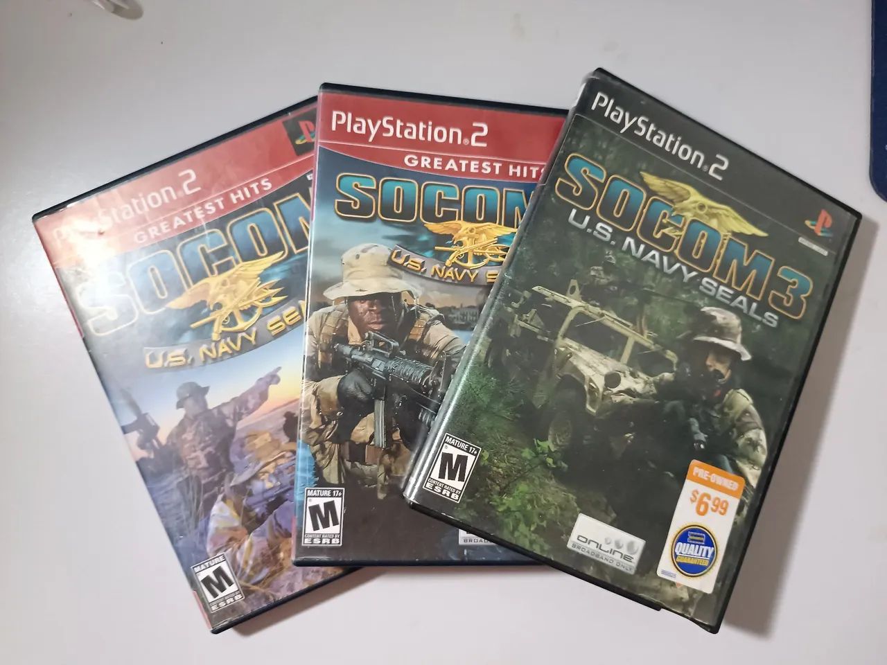 Trilogia Socom PS2