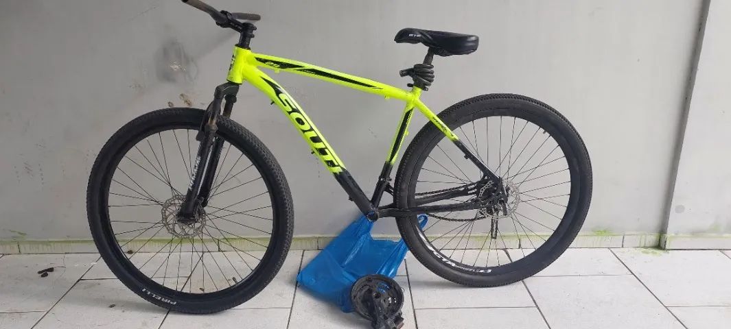 Bicicleta aro 29 caixa espanada - Foto 2
