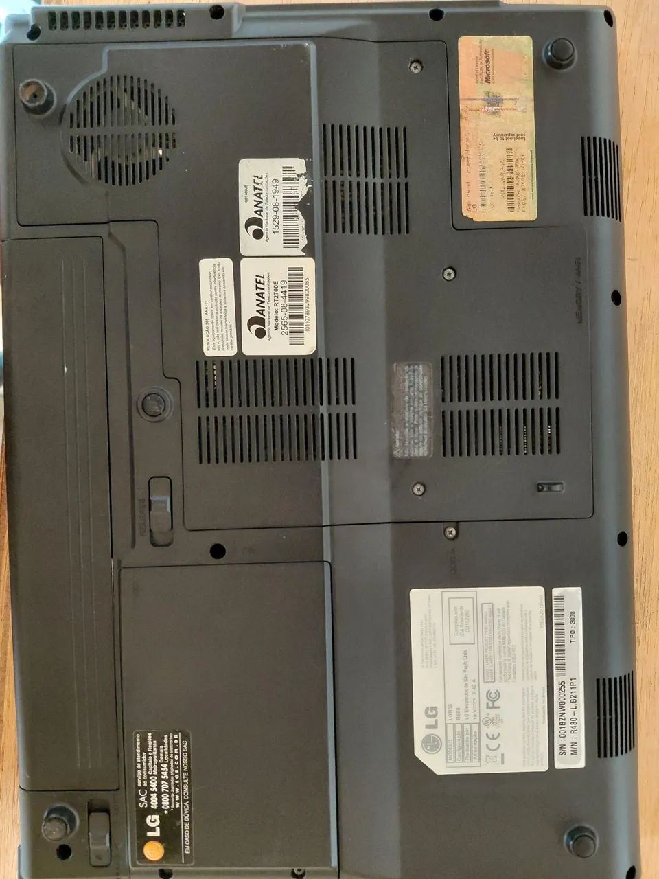 Notebook LG R580 - Foto 4