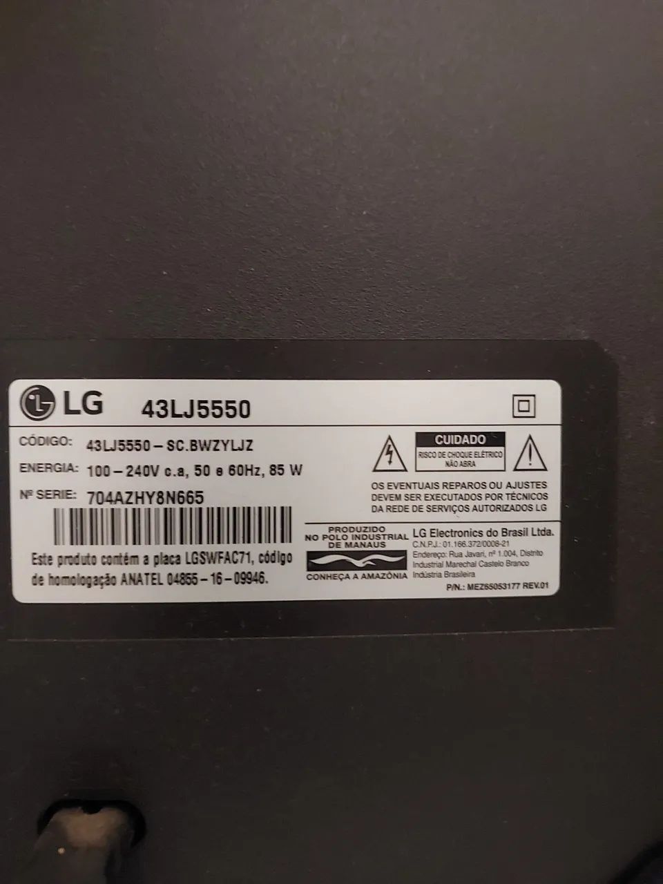 Tv lg 43 polegadas  - Foto 4