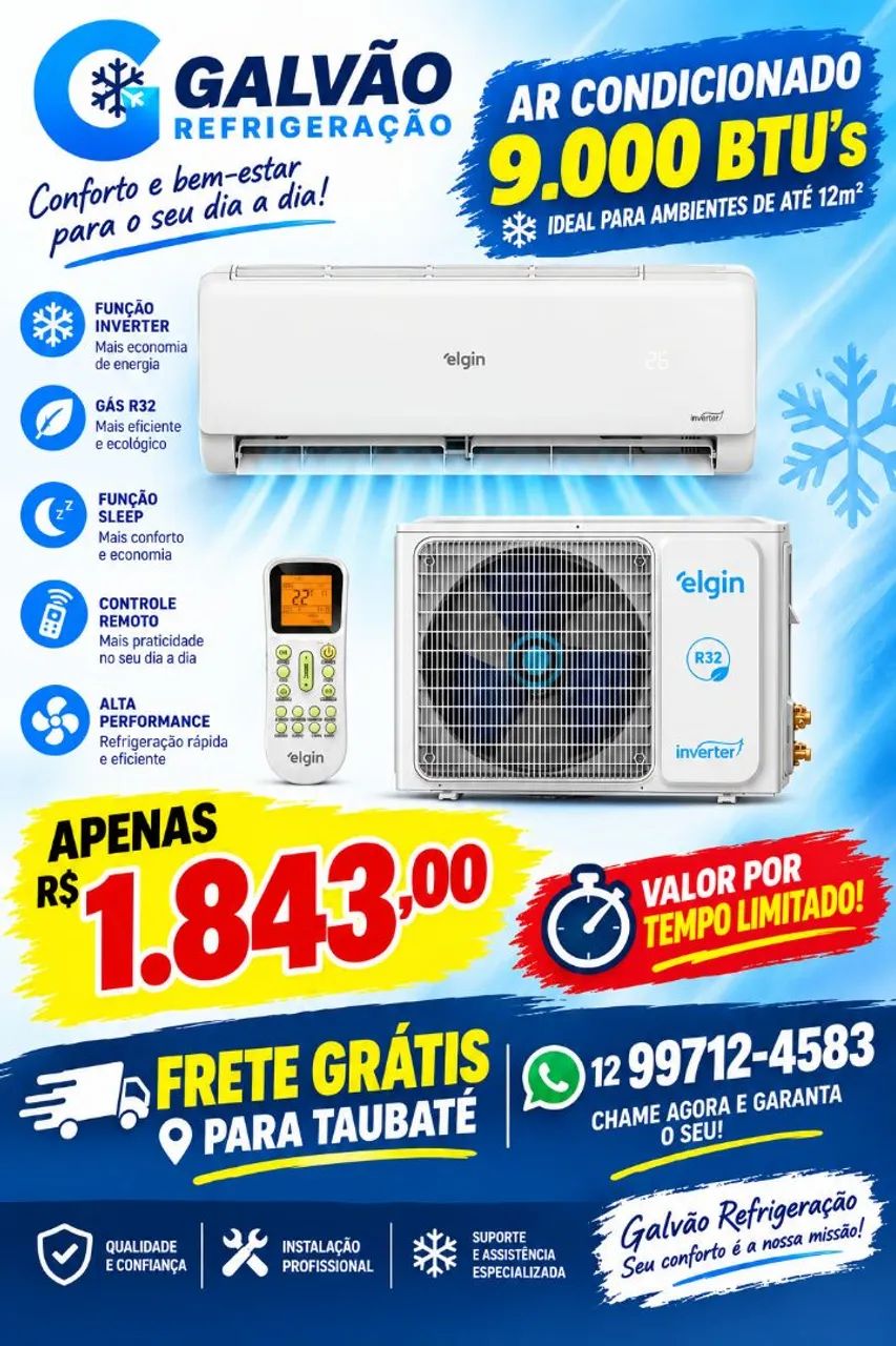 Ar condicionado Elgin  - Foto 2