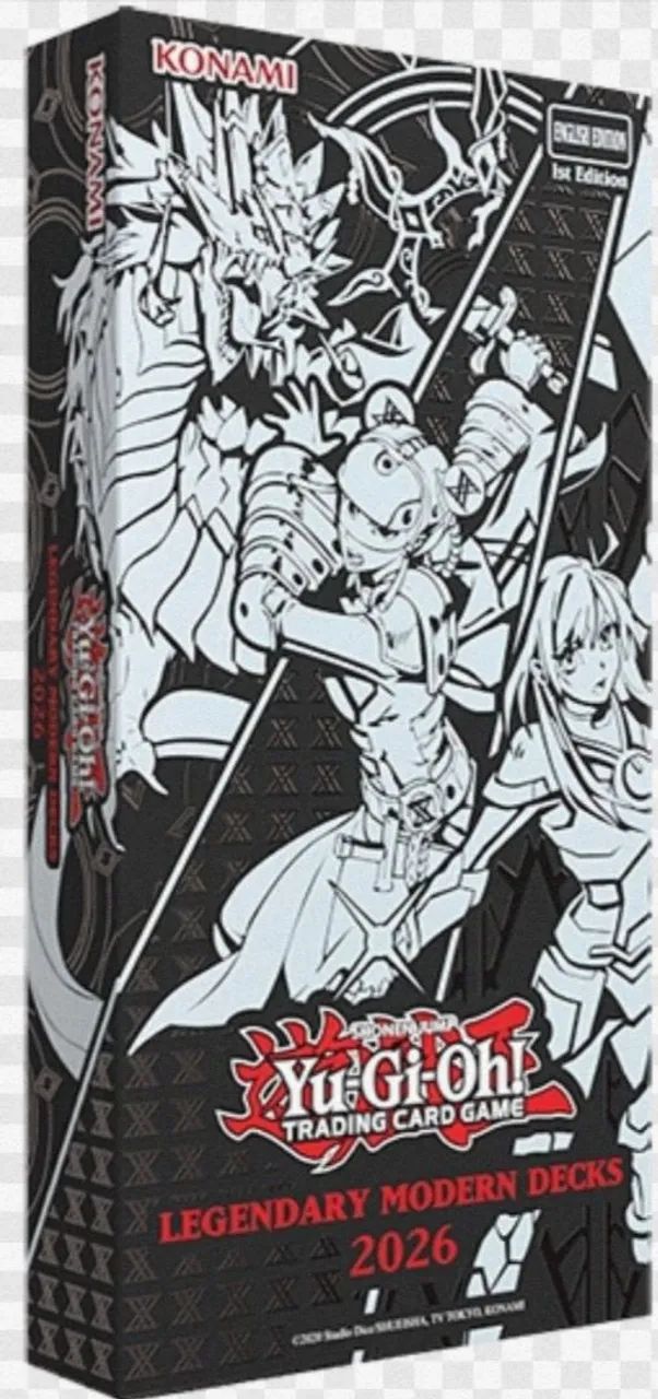 Decks lendários modernos Yu-Gi-Oh novo(ver descrição)