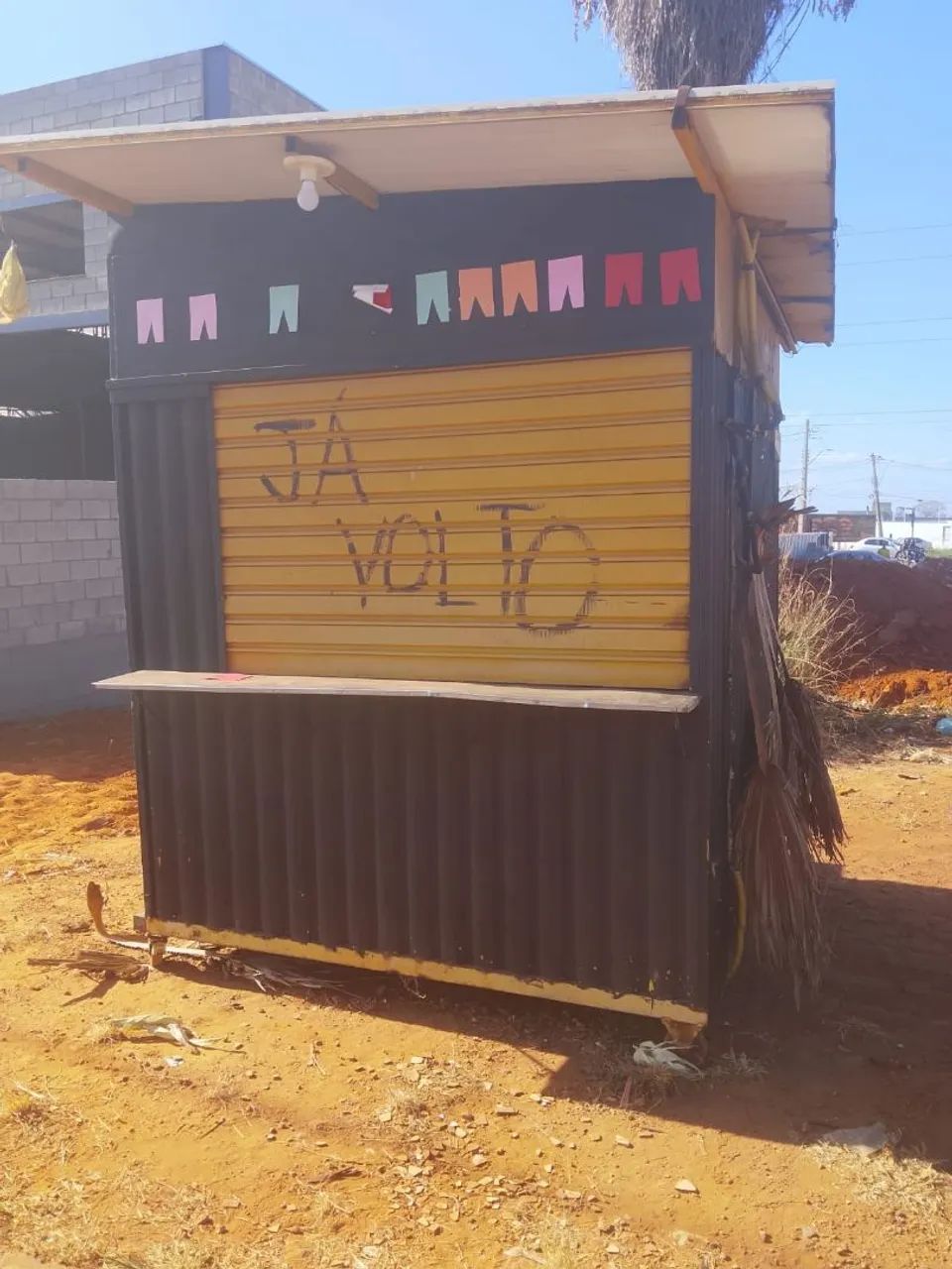 Casinha de lanche. 