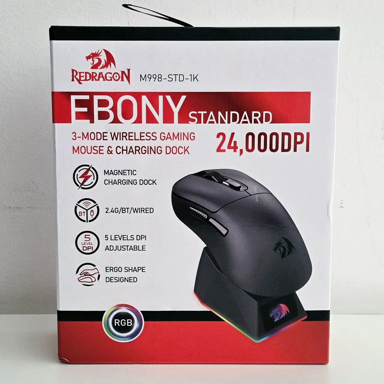 Mouse Redragon Ebony [Lacrado]