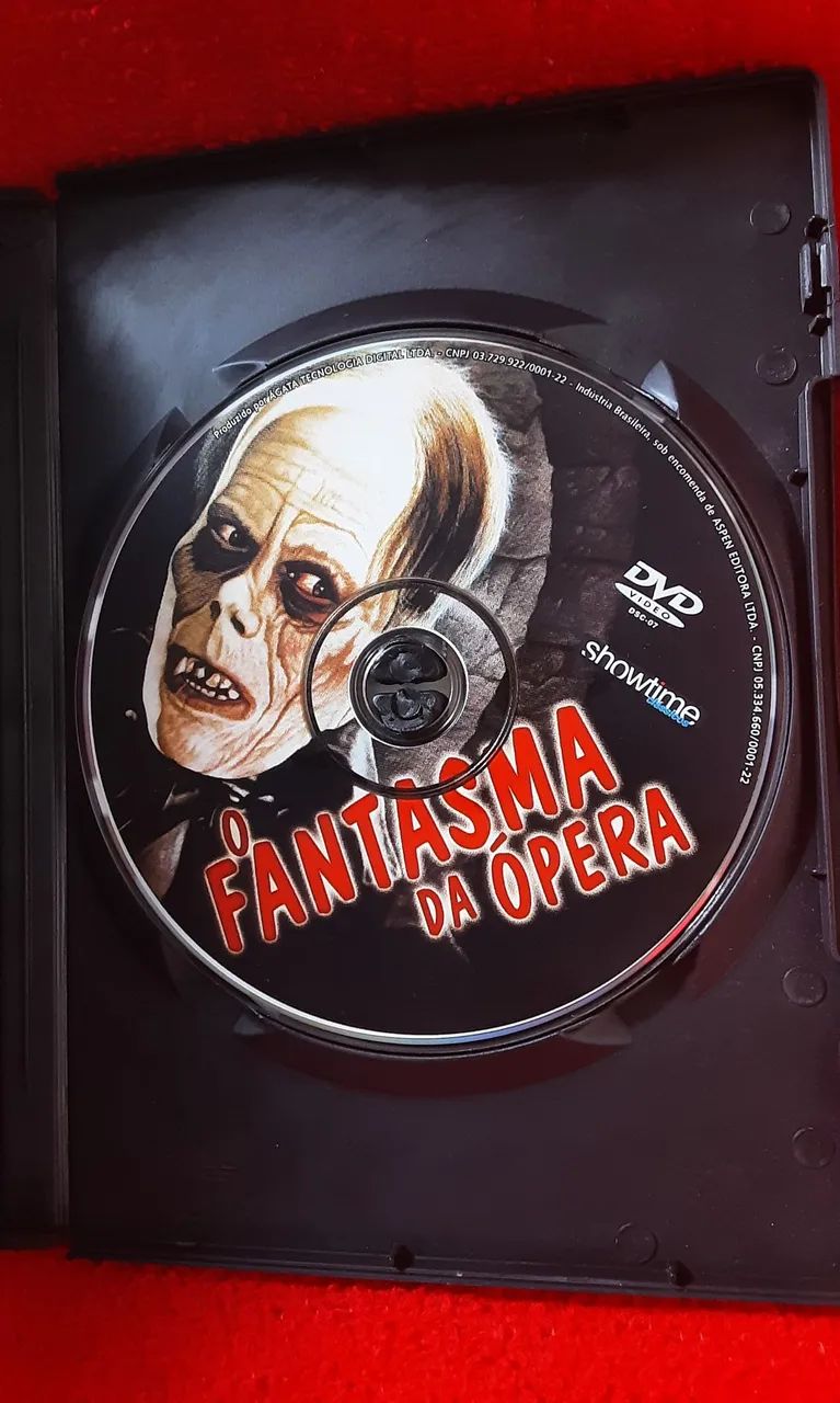 DVD Original O Fantasma da Ópera (1925) - Clássico do Terror - Foto 3