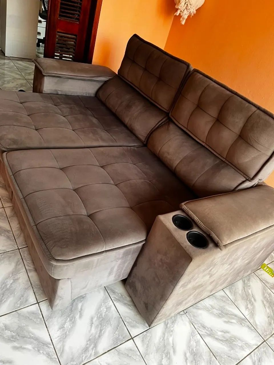 Sofá Retrátil de 3 lugares - Foto 3