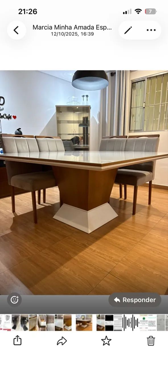 Mesa quadrada 
