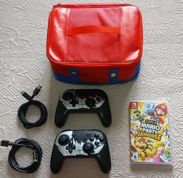 Nintendo Switch V2 + Jogos em mídia FÍSICA e DIGITAL - Foto 4