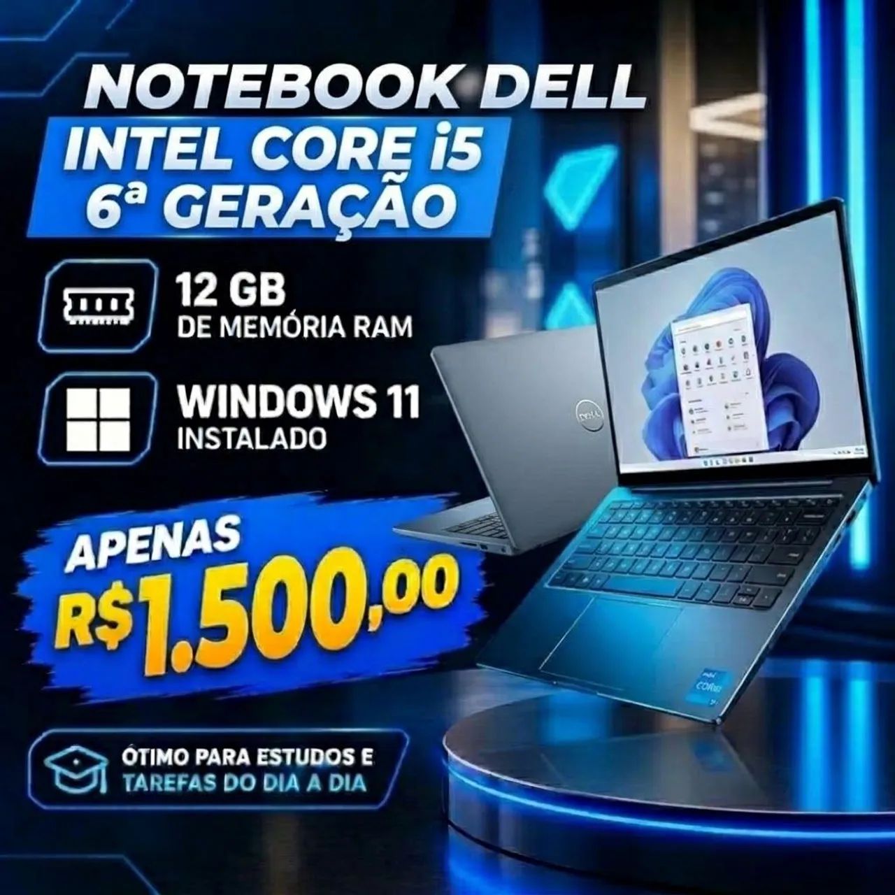 Notbok Intel i7