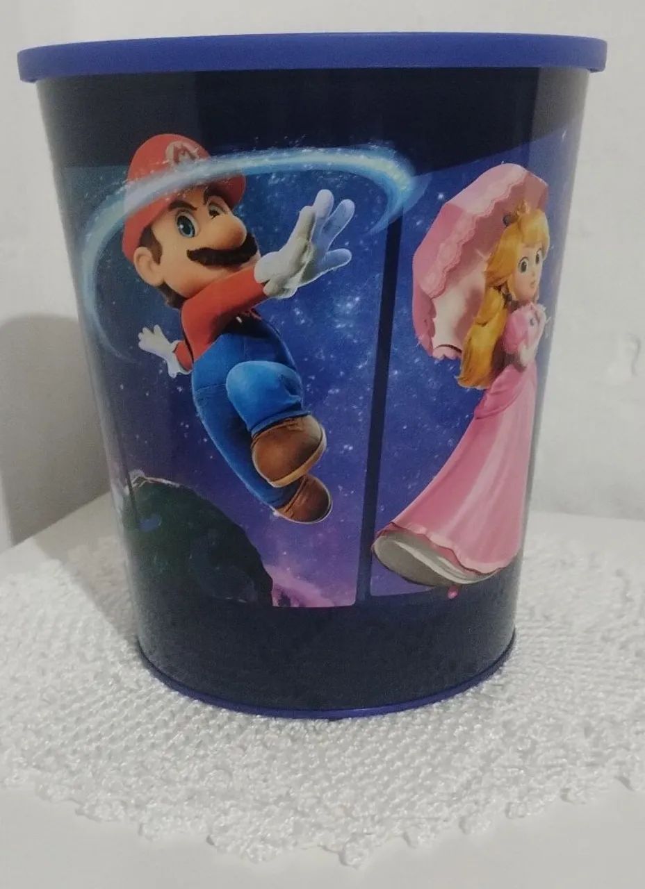 Balde Super Mario Galaxy Cinemark  - Foto 3