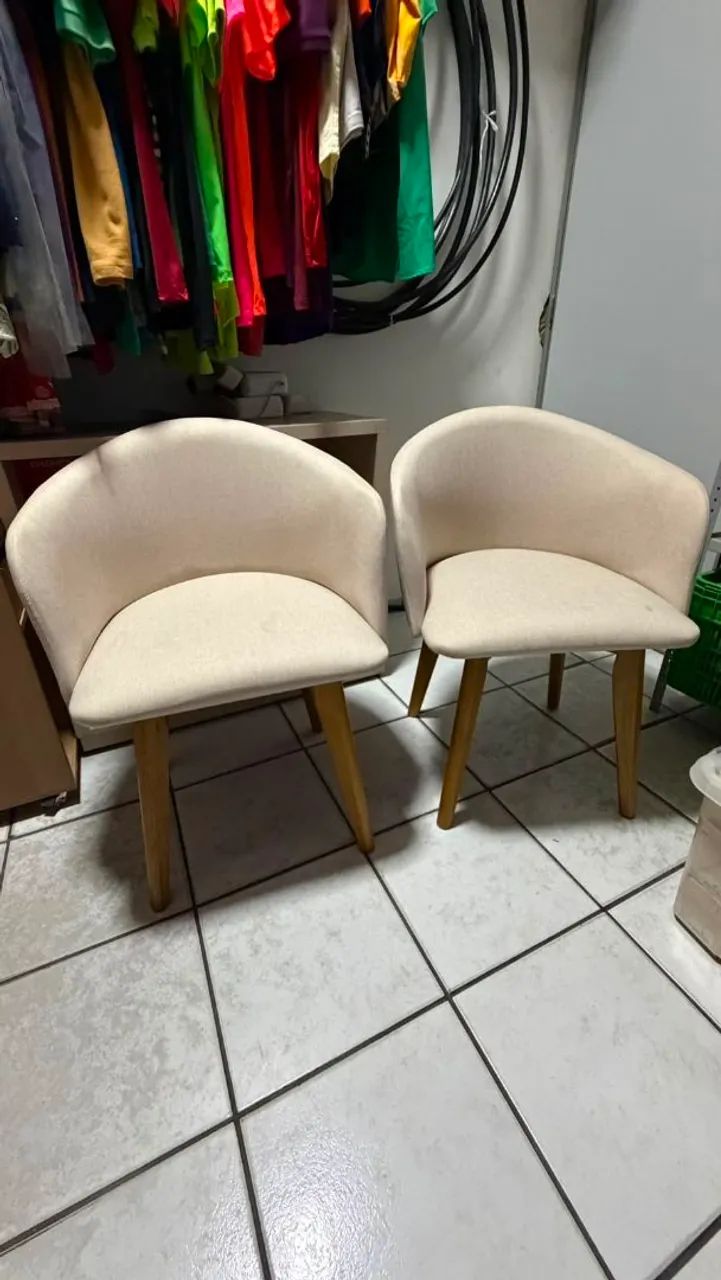 Par de Poltronas em Linho - Foto 4