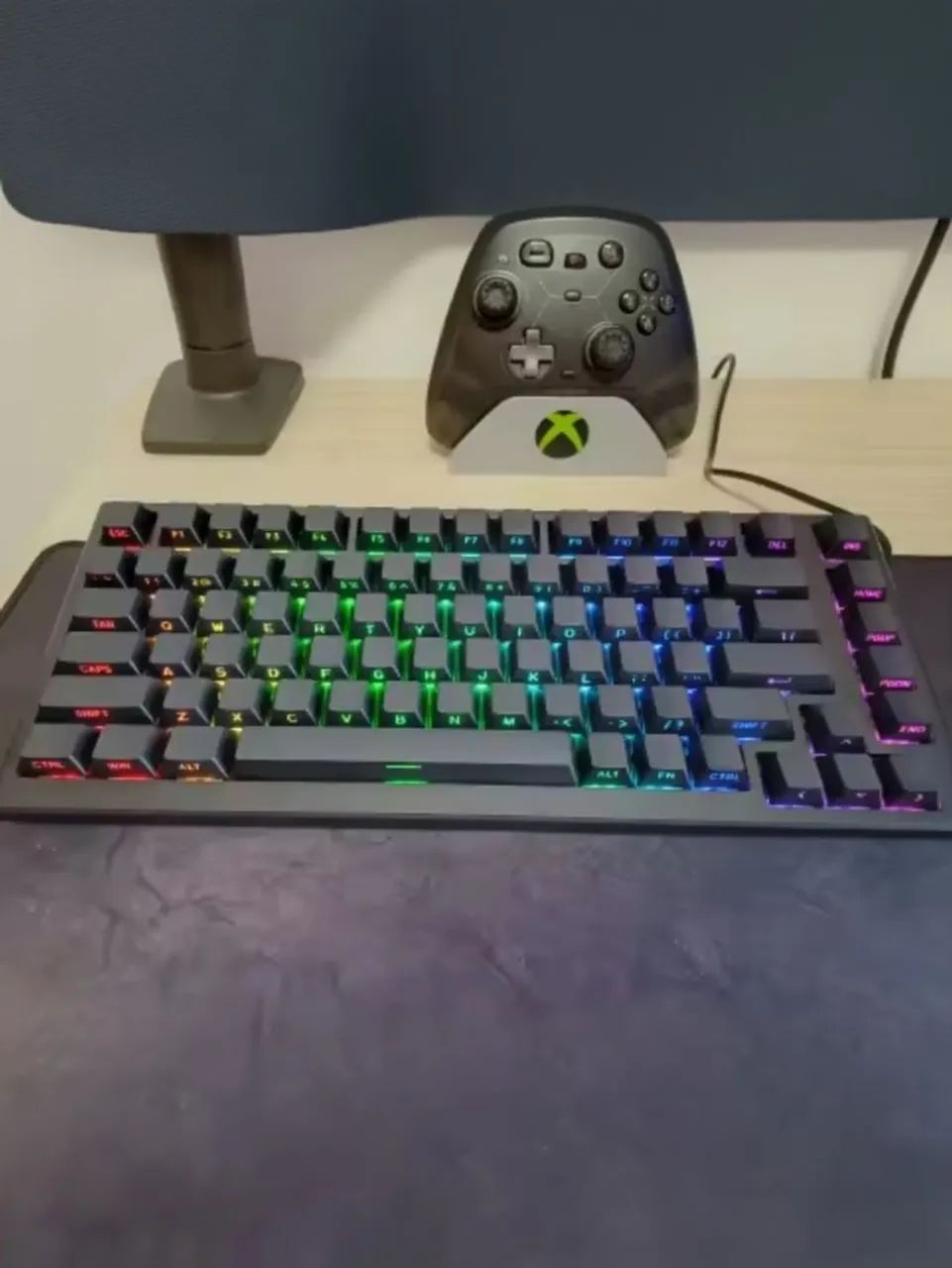 Teclado Magnético Akko TAC 75 HE com Fio - Foto 3