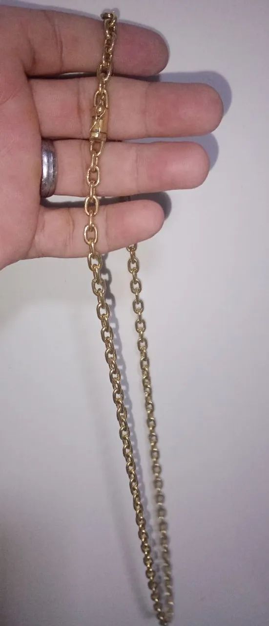 Cordão lindo de moeda antiga - Foto 2