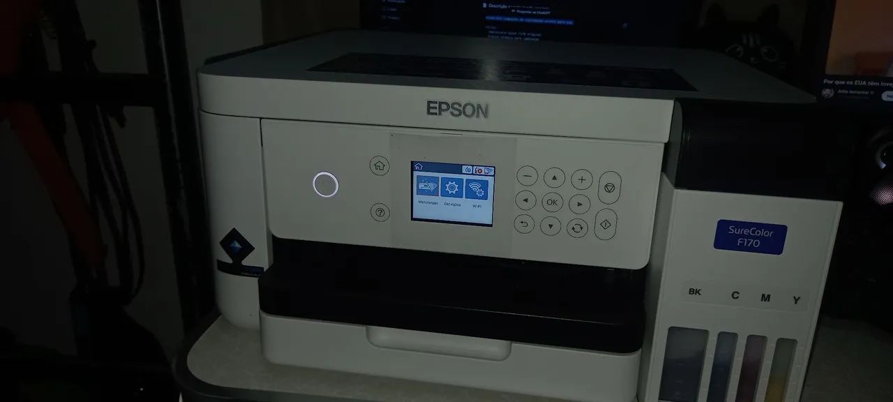 Kit Sublimação Completo Epson F170 + Prensas (Camiseta e Caneca) - Semi novo - Foto 3