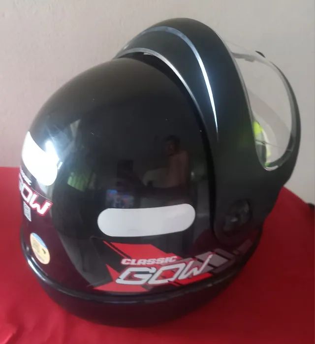 Capacete Gow classic 62 preto - Foto 2