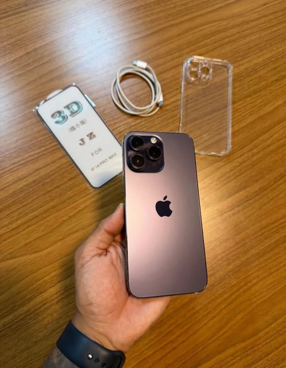 iphone 14 pro max 128GB garantia e nota  - Foto 2