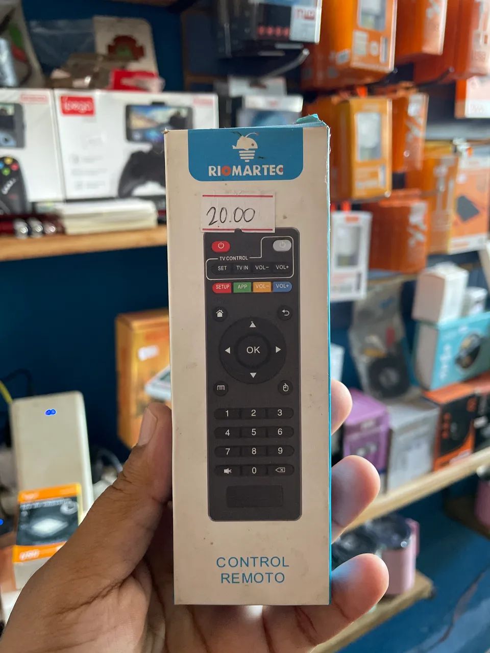 Controle tv box 