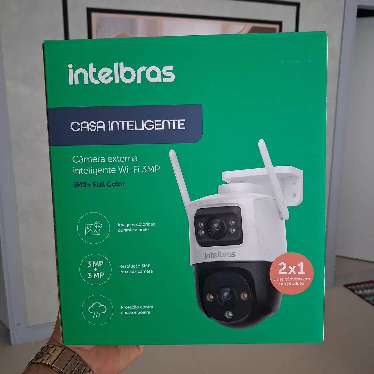 Câmera  intelbras  im9 2x1  - Foto 4