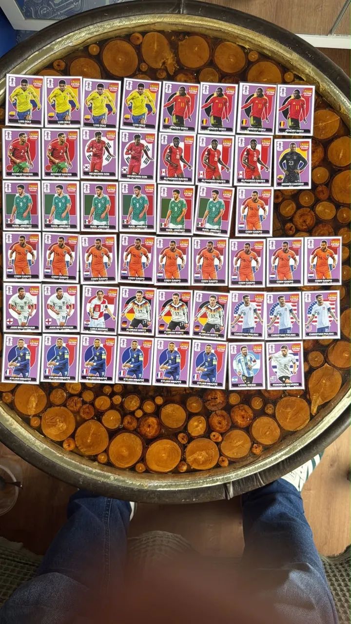 Figurinhas copa 2022 e 2026 lote  - Foto 3