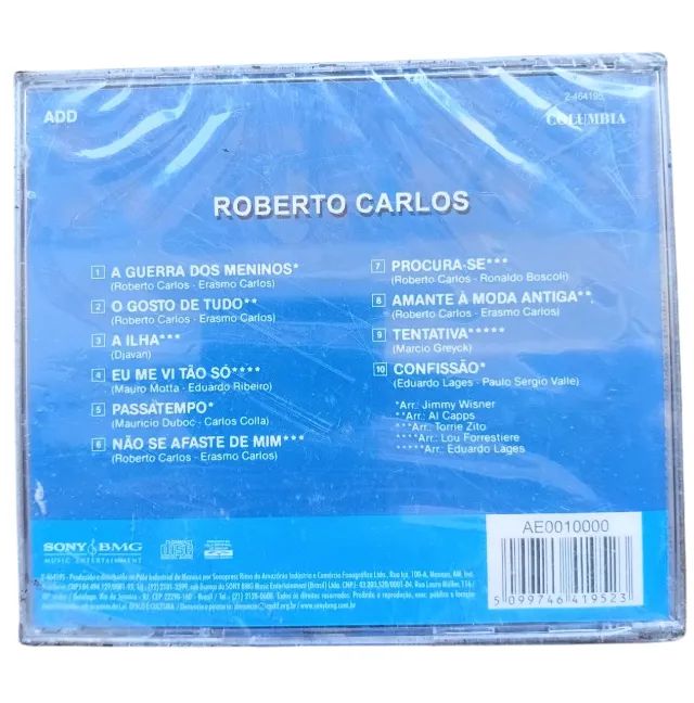 CD Roberto Carlos *ORIGINAL LACRADO* - Foto 2