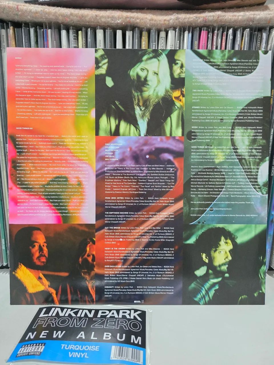 LP Linkin Park - From Zero (Disco Azul) - Foto 5