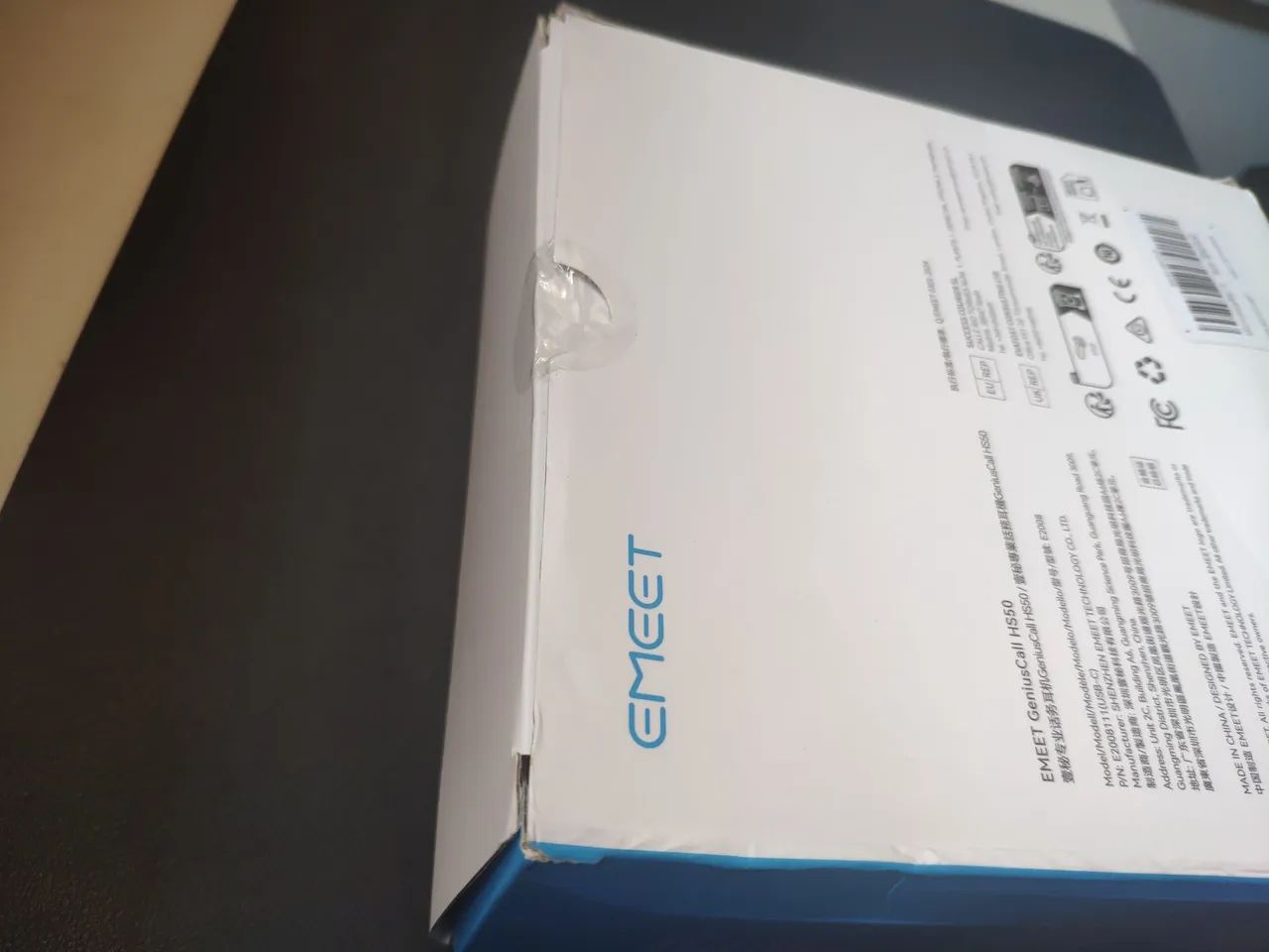 Headphone Emeet HS50 com fio e cancelamento de ruído. Novo e lacrado! - Foto 4
