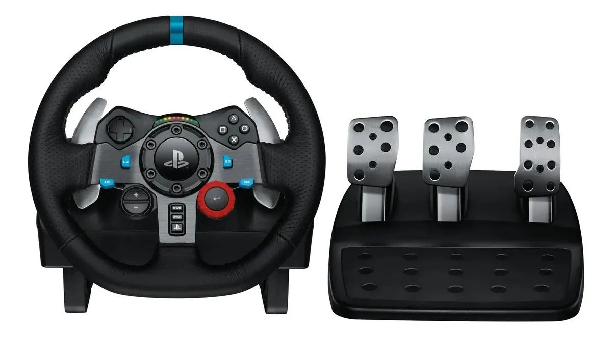 Logitech g29+câmbio 8 machas 
