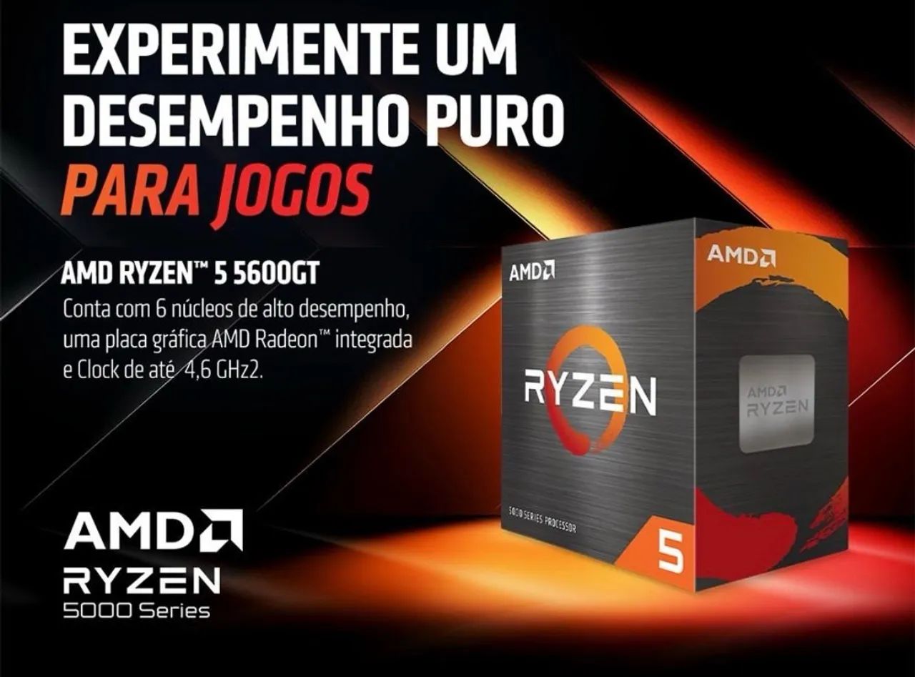 Ryzen 5600GT IMPECÁVEL 