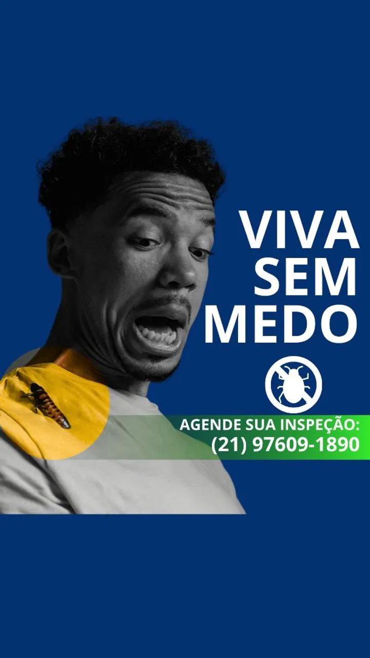 Dedetizar e Viva sem medo 