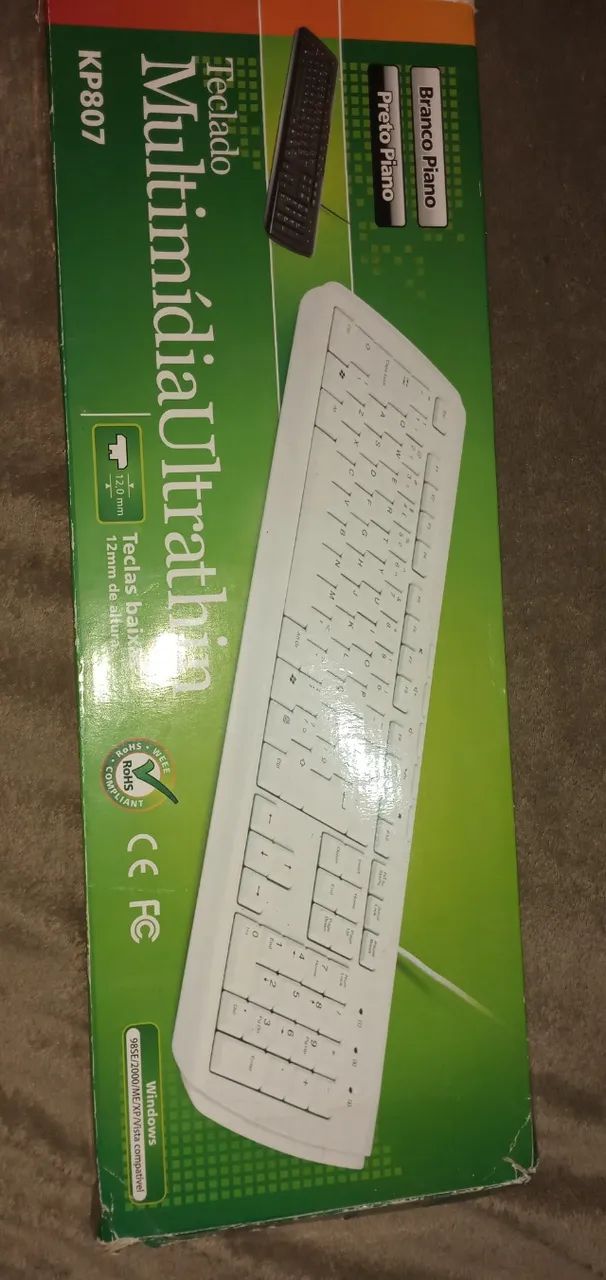 Teclado ps2 na caixa - Foto 3