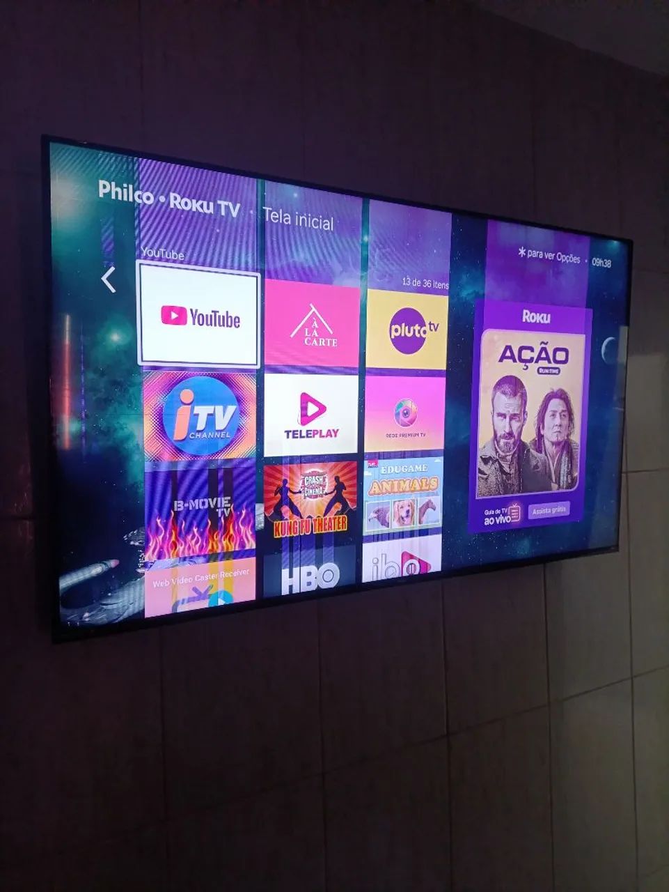 tv 58 polegadas philco roku tela com listras - Foto 3