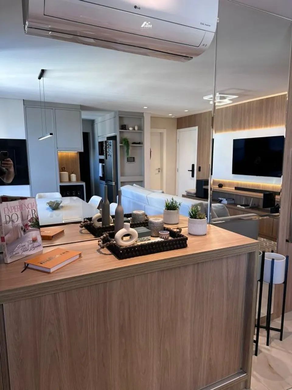 Apartamento mobiliado, 3 dormitórios centro Itajaí - Foto 4