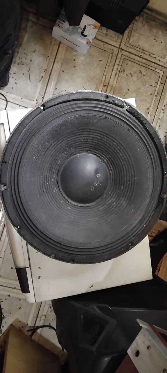 Alto-falante SNAKE 15 Polegadas 600 Watts 8 Ohms  - Foto 2