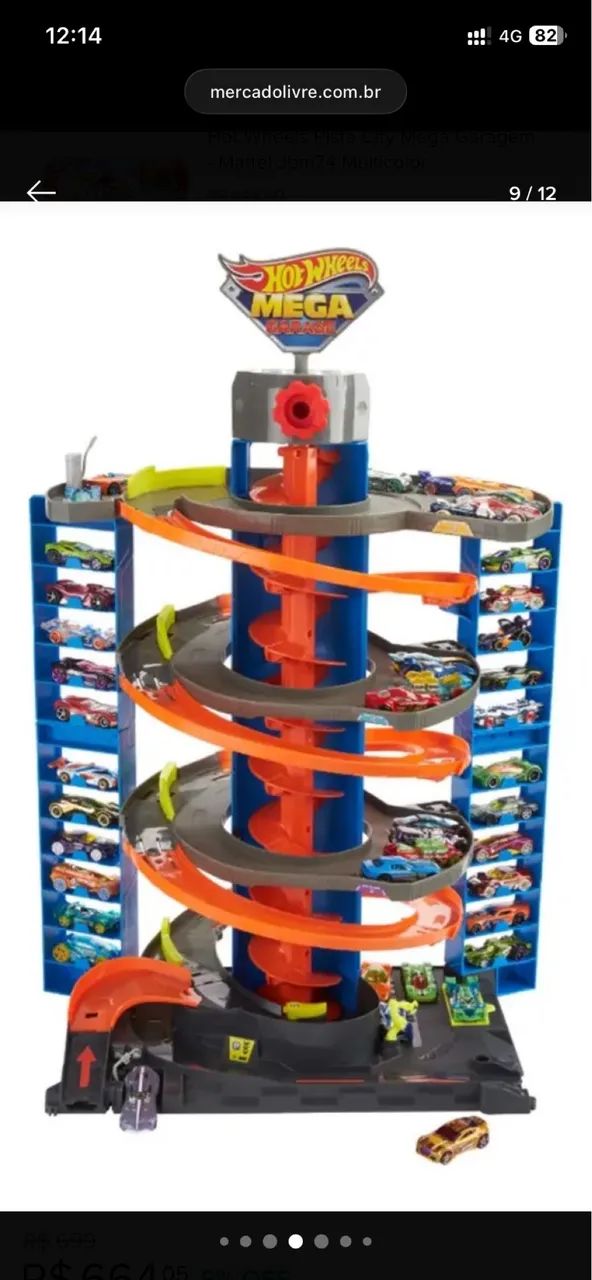 Mega garagem Hotwheels - Foto 2