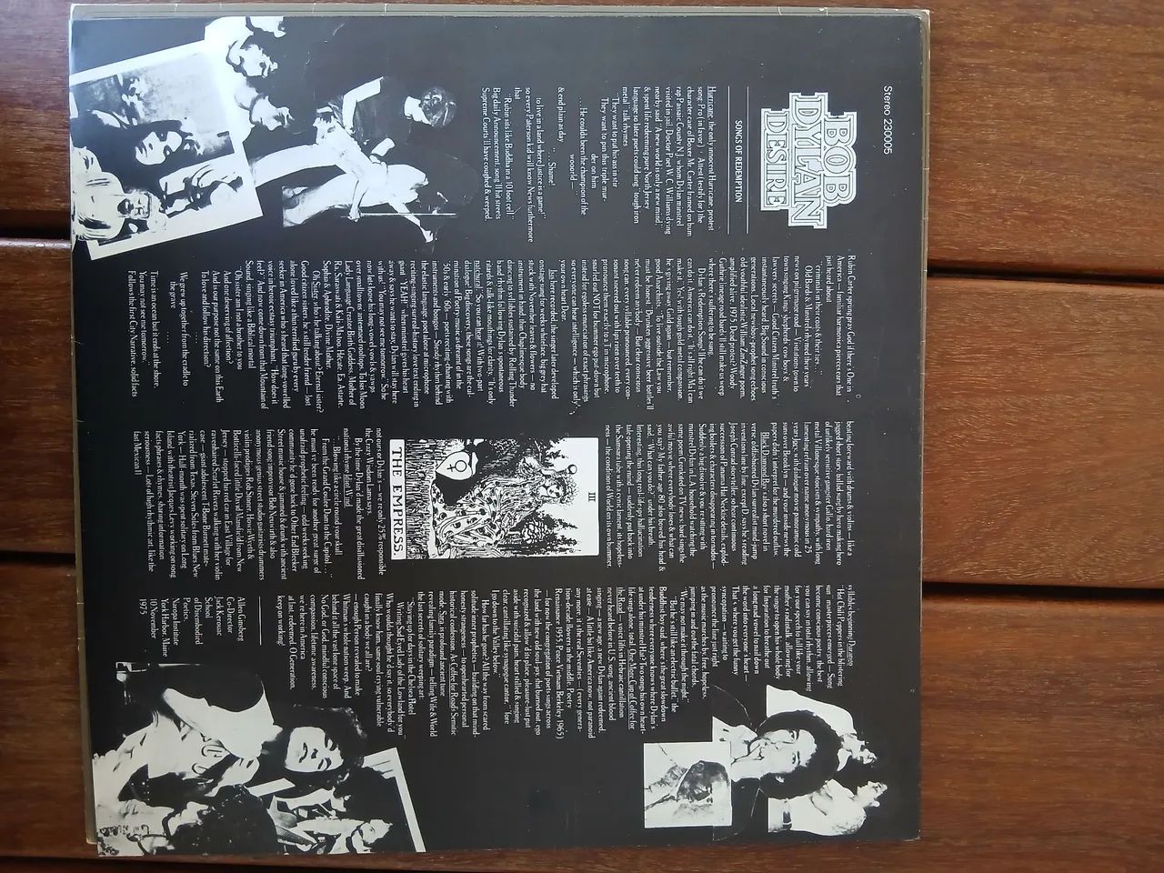 Lp bob Dylan "desire" usado  - Foto 4