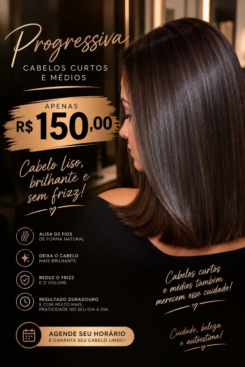 Alisamentos e hidratação e outros?.