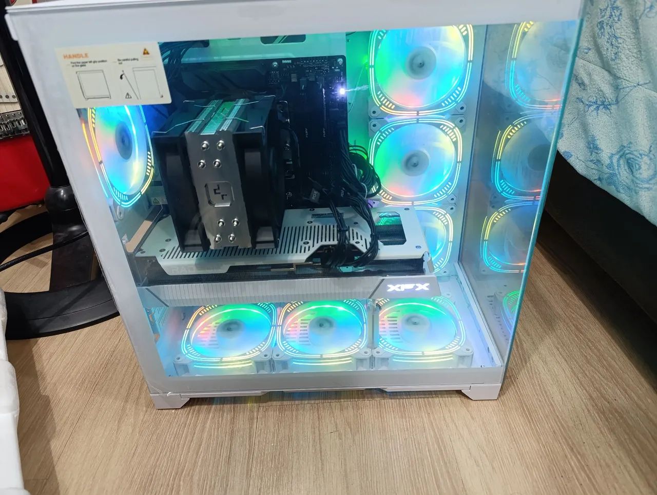 PC Gamer Ryzen 7 5700X RX7800XT 16GB QuadHD Ultrawide