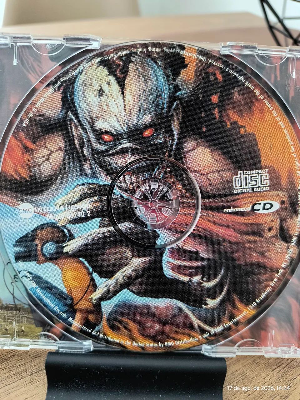 Cd IRON MAIDEN - VIRTUAL ( Edição USA) - Foto 3