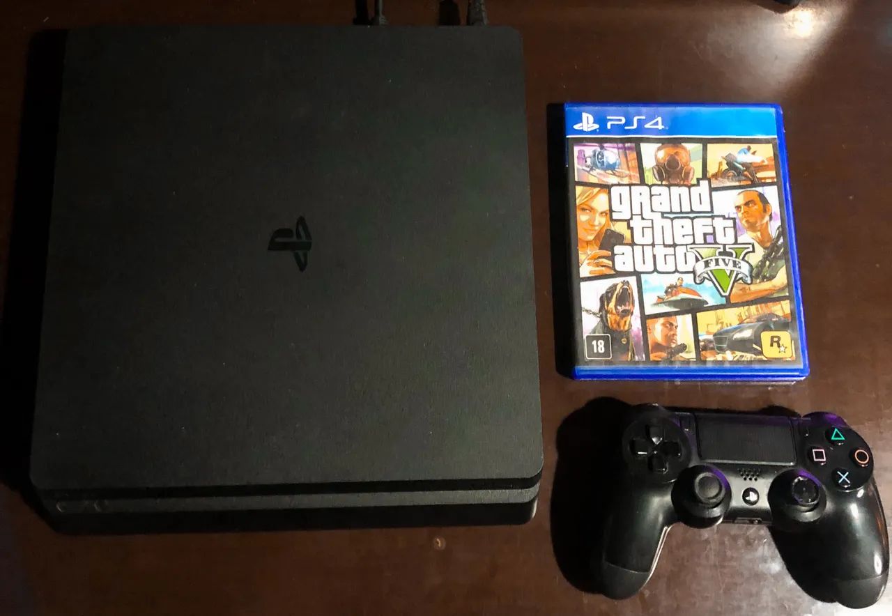 Ps4 Slim com GTA Completo Menor Valor - Foto 5