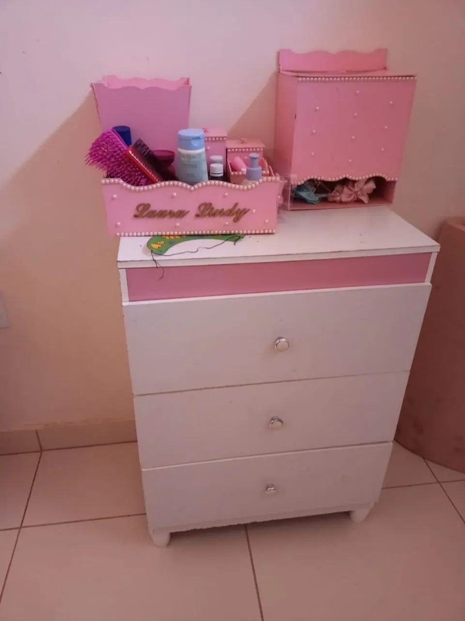 Móveis de quarto infantil (Berço, cômoda, e guarda roupa) - Foto 2