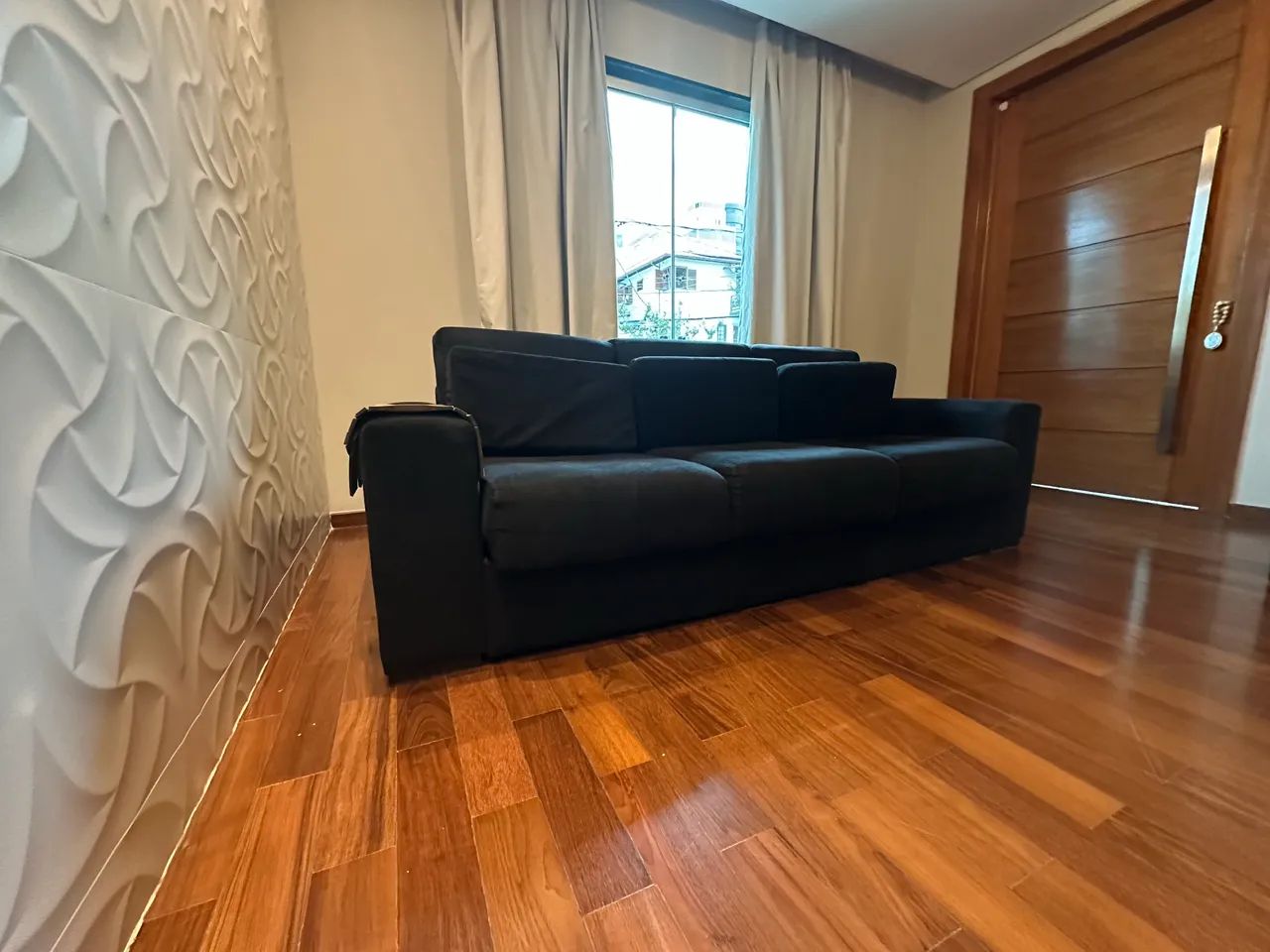 Jogo sofá LÍDER - 03 e 03 lugares  - Foto 2