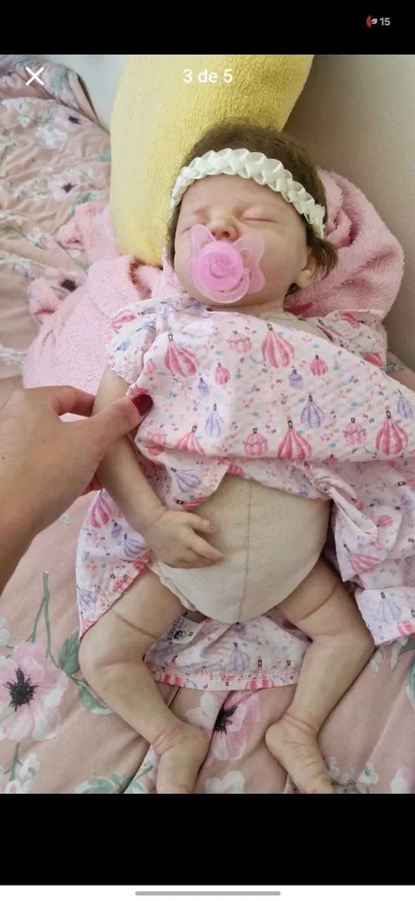 Bebê Reborn Nil Soares Original - Foto 3
