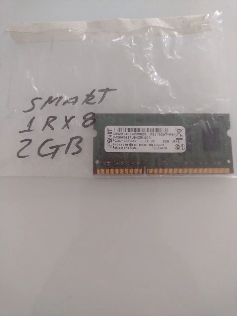 Memória ram 1Rx8 2 GB whatsapp *