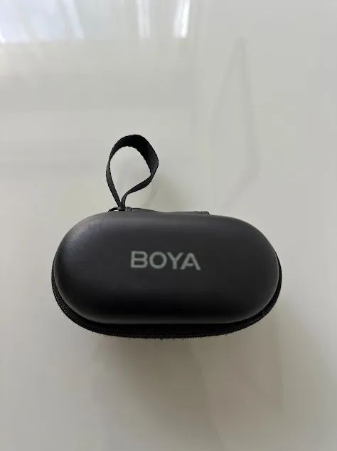 Microfone sem fio Boya