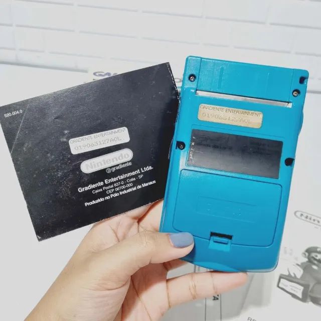 437- CONSOLE GAMEBOY COLOR TEAL - Foto 3
