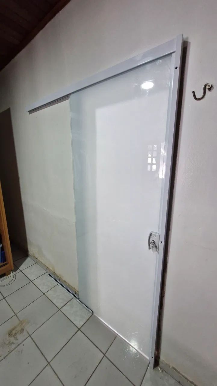 Porta blindex de correr ( Vidraçaria ) 1